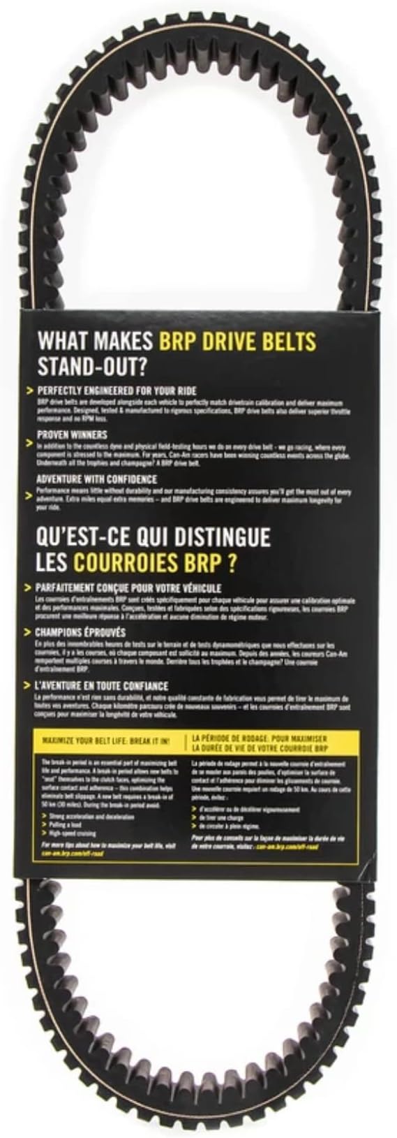 Can-Am Premium High Performance Drive Belt For Maverick 422280656