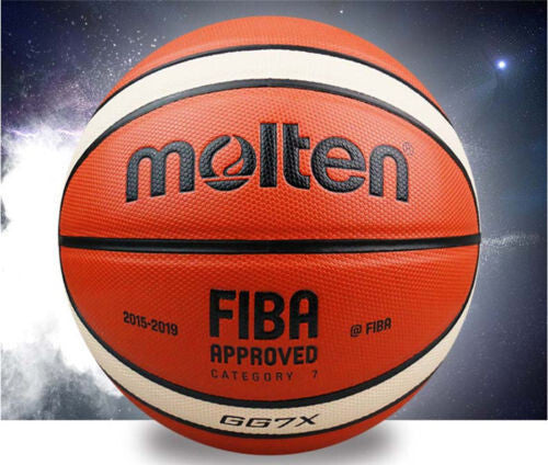 Molten BasketBall Size #7 GG7X Ball FIBA Game Official Soft Touch Game Match