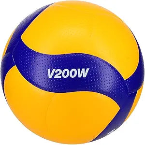 Mikasa V200W 2019 Official FIVB Indoor Volleyball - Blue/Yellow