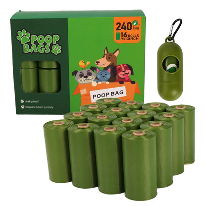 Poop Bags for Dogs – Extra Thick, Strong & Leak-Proof Waste Bags